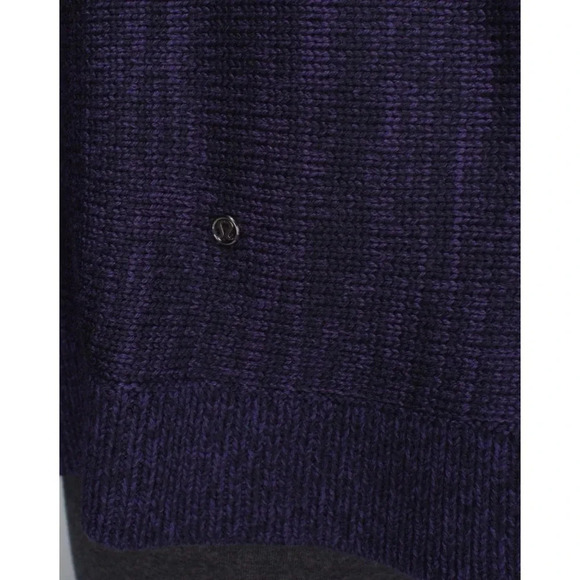 Lululemon Wrap It Up Merino Wool Sweater in Black Grape/Going Grape - Picture 15 of 15